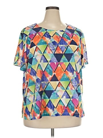 Alfred Dunner Short Sleeve Blouse (view 1)