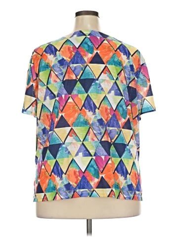 Alfred Dunner Short Sleeve Blouse (view 2)