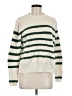 Maurices Stripes Ivory Pullover Sweater Size L - photo 1