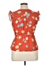 Monteau Orange Sleeveless Blouse Size XL - photo 2