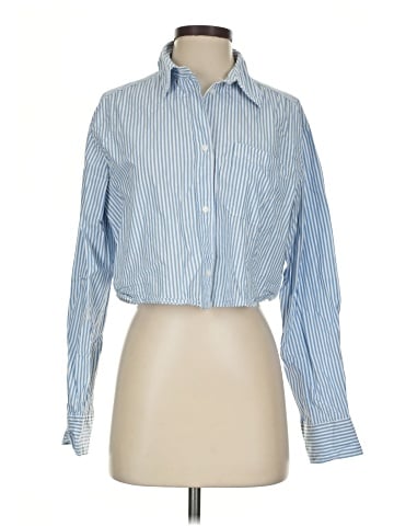 Divided by H&M Long Sleeve Button-Down Shirt (view 1)