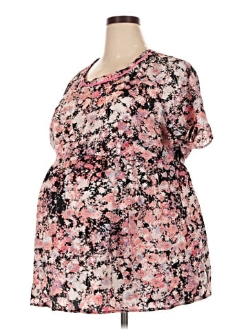 Motherhood Short Sleeve Blouse (view 1)