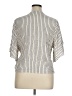 Express Silver Short Sleeve Blouse Size XL - photo 2