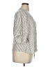 Express Silver Short Sleeve Blouse Size XL - photo 4