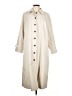 Unbranded 100% Polyester Ivory Trenchcoat Size L - photo 1