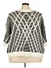 Lands' End Chevron-herringbone Ivory Pullover Sweater Size 3X - photo 1