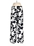 Nine West 100% Polyester Print White Casual Pants Size L - photo 2