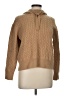 Derek Lam 10 Crosby Argyle Chevron-herringbone Solid Tan Wool Pullover Sweater Size L - photo 1