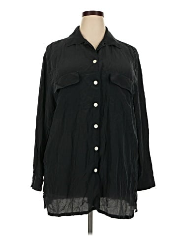 Jones New York Long Sleeve Polo (view 1)