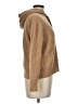 Derek Lam 10 Crosby Argyle Chevron-herringbone Solid Tan Wool Pullover Sweater Size L - photo 4