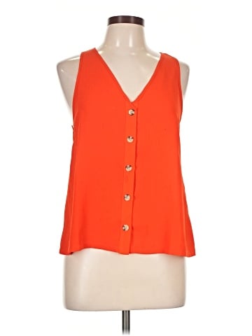 Paper Crane Sleeveless Blouse (view 1)