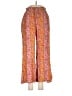 Easel 100% Rayon Paisley Orange Casual Pants Size M - photo 1