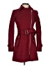 MICHAEL Michael Kors Burgundy Wool Coat Size XS (petite) - photo 1