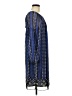 Max Studio 100% Polyester Print Blue Casual Dress Size M - photo 4