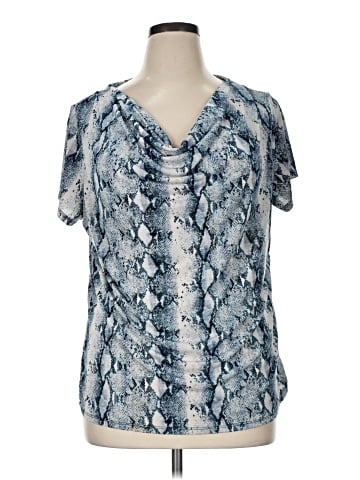 Jaclyn Smith Short Sleeve Blouse (view 1)