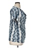 Jaclyn Smith Blue Short Sleeve Blouse Size XL - photo 4