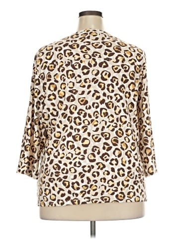 Karen Scott 3/4 Sleeve Blouse (view 2)