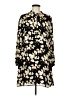 DR2 100% Polyester Print Black Casual Dress Size M - photo 1