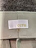 Ecru Solid Gray Casual Pants Size 2 - photo 7