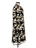 DR2 100% Polyester Print Black Casual Dress Size M - photo 4