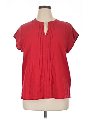 Coldwater Creek Short Sleeve Blouse (view 1)