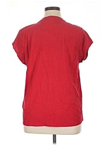 Coldwater Creek Short Sleeve Blouse (view 2)