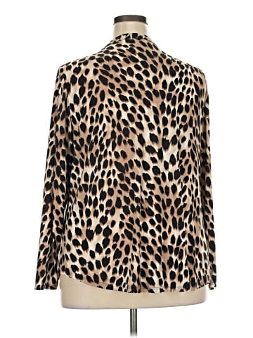 INC International Concepts Long Sleeve Blouse (view 2)