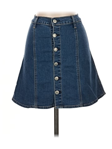 ALEXA CHUNG for AG Denim Skirt (view 1)