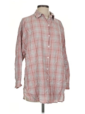 Max Studio Long Sleeve Button-Down Shirt (view 1)