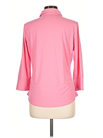 J. McLaughlin 3/4 Sleeve Button-Down Shirt (view 2)