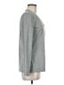 Nike 100% Polyester Gray Long Sleeve Top Size M - photo 4