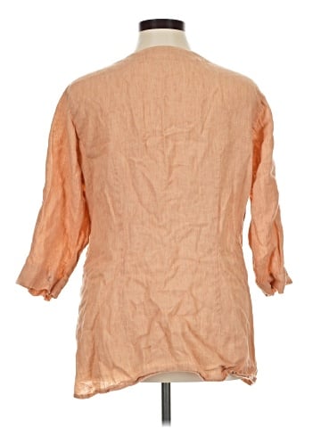 Flax 3/4 Sleeve Blouse (view 2)