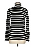 Talbots Stripes Black Turtleneck Sweater Size M - photo 1