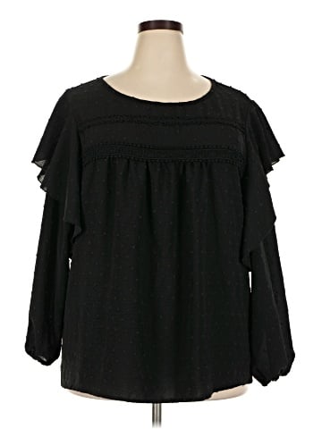 BLOOMCHIC Long Sleeve Blouse (view 1)