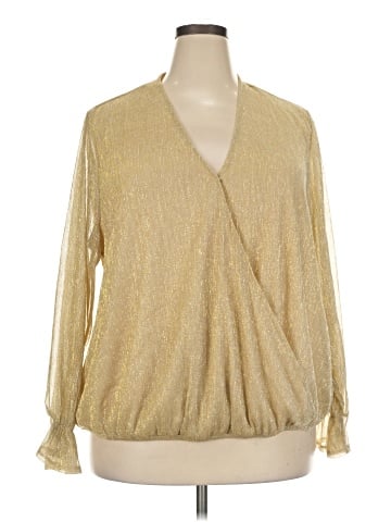 Belldini Long Sleeve Blouse (view 1)