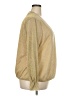 Belldini 100% Polyester Metallic Gold Long Sleeve Blouse Size 3X - photo 4