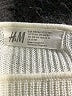 H&M 100% Acrylic Stripes Blue Pullover Sweater Size 12 - 14 - photo 3