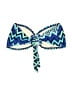 Old Navy Chevron-herringbone Blue Swimsuit Top Size M - photo 2