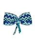 Old Navy Chevron-herringbone Blue Swimsuit Top Size M - photo 1