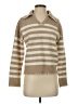 Nicole Miller New York Stripes Tan Pullover Sweater Size XS - photo 1