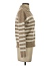Nicole Miller New York Stripes Tan Pullover Sweater Size XS - photo 4