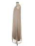Chico's 100% Polyester Solid Tan Casual Dress Size S - photo 5