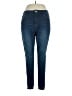 Shein Curve Solid Blue Jeans Size 16 Plus (2) - photo 1