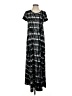 Exist Tie-dye Black Casual Dress Size S - photo 1