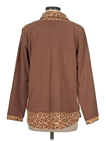 Isaac Mizrahi LIVE! Long Sleeve Polo (view 2)