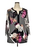 JM Collection Black 3/4 Sleeve Blouse Size XXL - photo 1