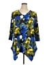 Anthony Richards Blue 3/4 Sleeve Blouse Size 1X - photo 1