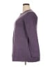 Soft Surroundings Purple Pullover Sweater Size XXL (estimated) - photo 5