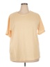 Sag Harbor Yellow Short Sleeve Top Size 2X - photo 1