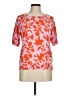 Talbots Orange Short Sleeve Blouse Size M - photo 1